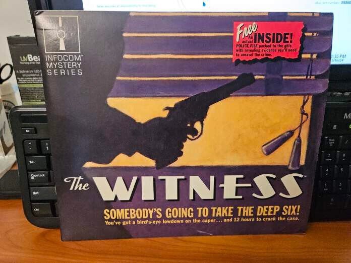The WITNESS by Infocom for  Atari 400 / 800