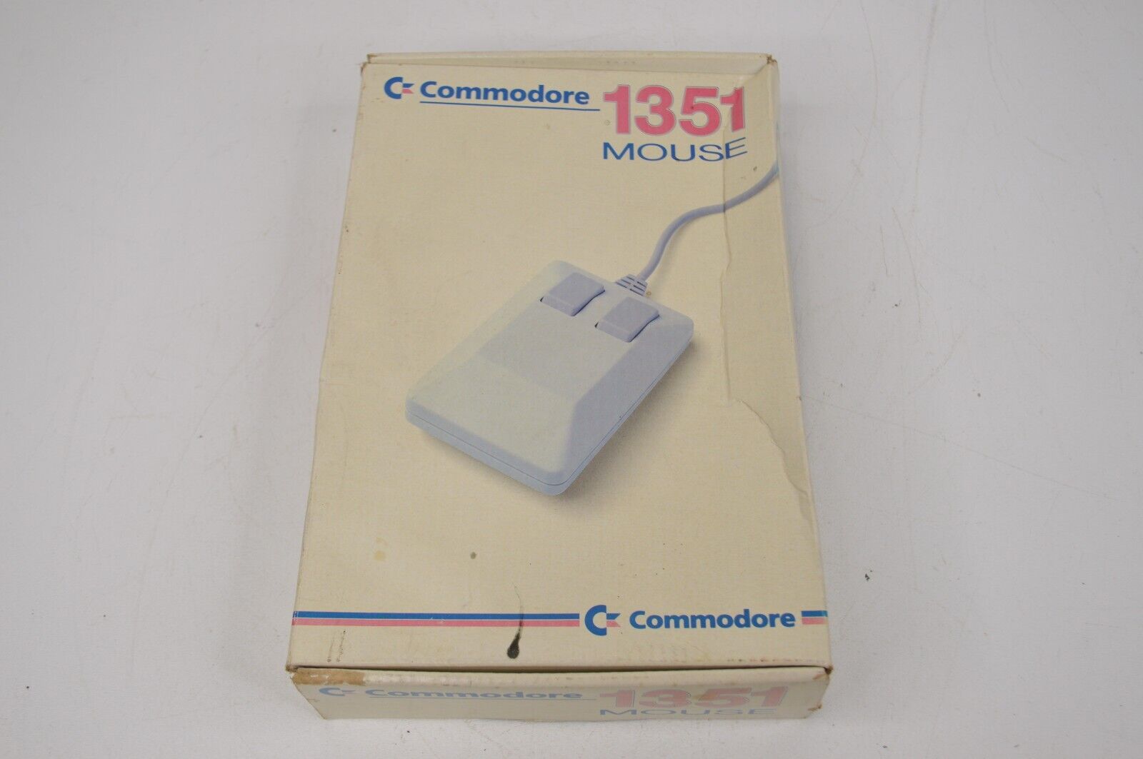 Commodore 1351 Mouse EMPTY BOX ONLY 2-Button for 128 & 64