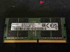 Samsung 32GB DDR4 SODIMM 3200 MHz PC4-25600 Laptop Memory RAM (M471A4G43AB1-CWE) picture