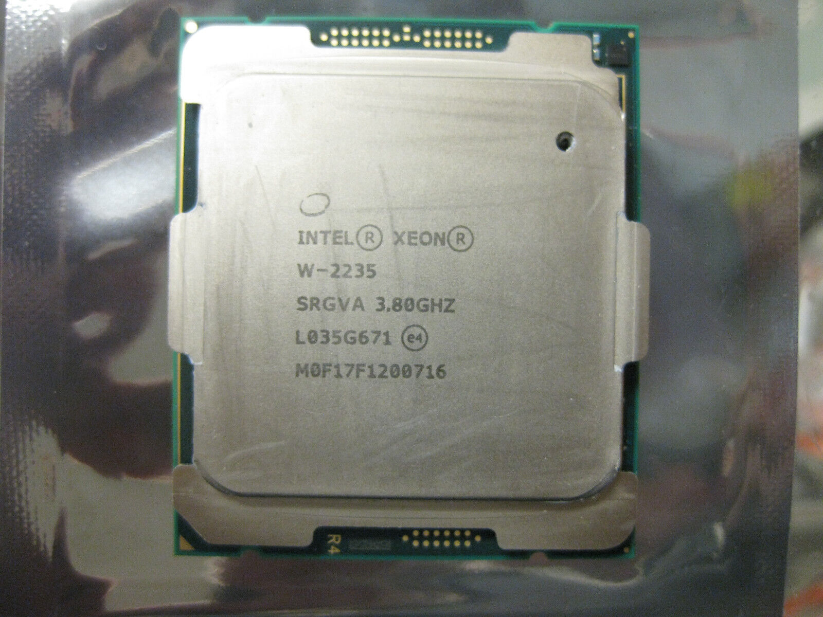 Intel Xeon W-2235 3.80Ghz 6-Cores 8.25MB LGA 2066 CPU SRGVA  Warranty