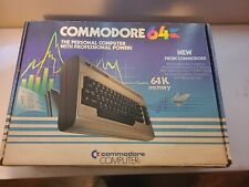 Vintage Commodore 64 personal Computer System In Box Nice Shape UNTESTED picture