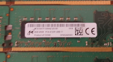 Lot of 8 Micron 8GB 2RX8 PC4-2133P DDR4 MTA16ATF1G64AZ-2G1B1 Desktop Memory RAM picture