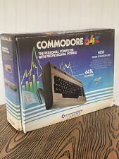 **Commodore 64K Computer W/Original Box/Power Supply/Chords (64K Memory Plus)** picture