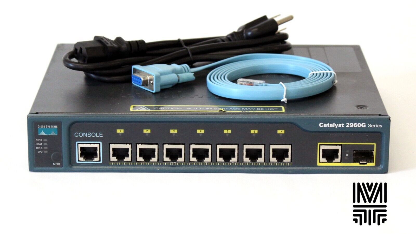 Cisco WS-C2960G-8TC-L 2960G 8 Port Gigabit Catalyst LAN Base Ethernet Switch 