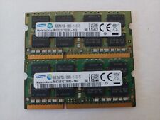 Lot of 2 Samsung 8GB 2Rx8 PC3L-12800S DDR3 Laptop Memory Ram M471B1G73EB0-YK0 picture