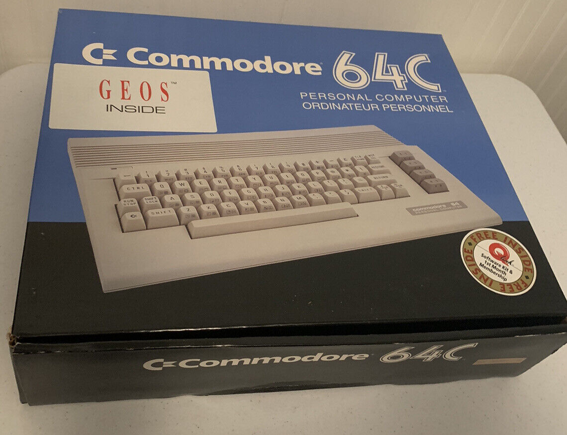 COLLECTORS - Commodore 64C  - Excellent Packaging Condition