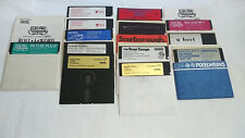 Commodore 64 Floppy Disc Game Lot - All Untested but in Very Good Condition picture