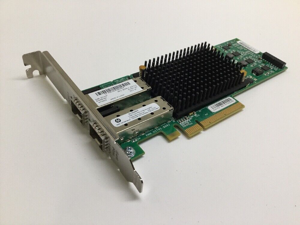 614203-B21 HP NC552SFP DUAL PORT 10Gb SFP+ SERVER ADAPTER PCI-e OCE11102-HP