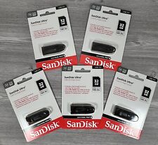 Lot of 5 Sealed SanDisk Ultra SDCZ48-032G-A46 32GB USB 3.0 Flash Drive picture