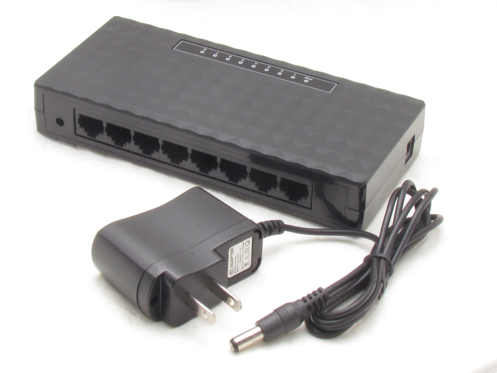 New 10/100 Mbps 8 Ports Fast Ethernet LAN Desktop RJ45 Network Switch Hub