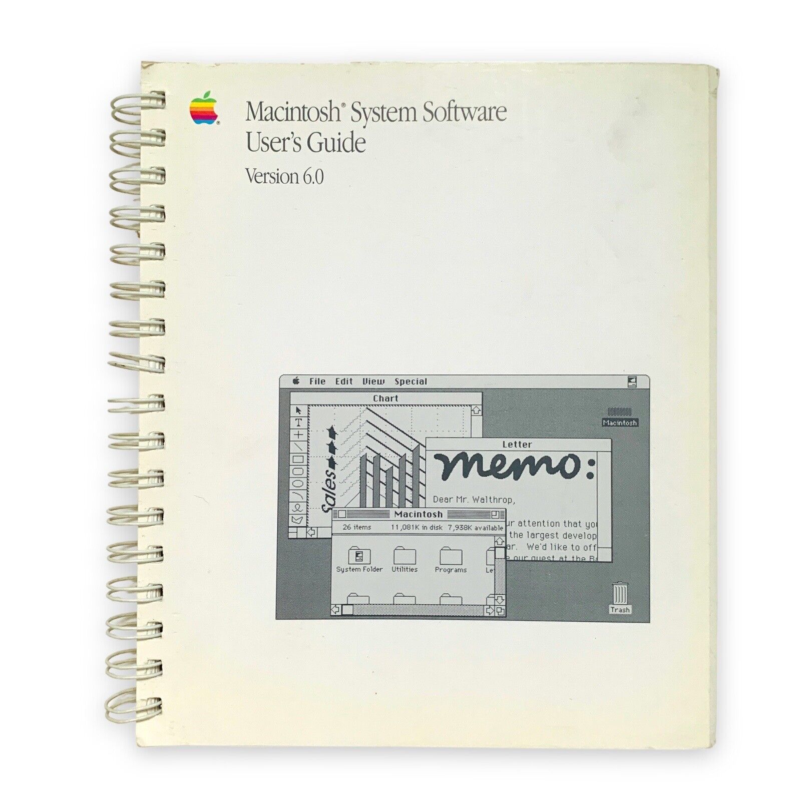 VTG 1988 Apple Macintosh System Software User’s Guide Version 6.0 .