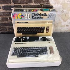 Commodore VIC-20 Computer - With Power Supply and Box - Powers On - LOW SERIAL picture