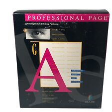 Amiga Professional Page VTG Publishing Software w/ VHS picture