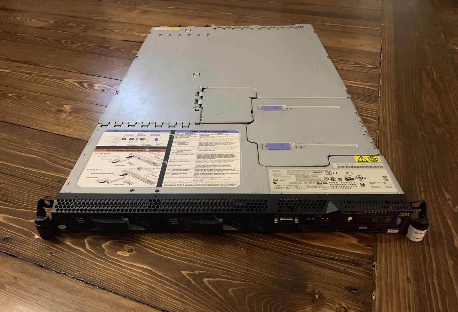 IBM x3550 SERVER 7978-AC1