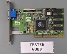 ATI Rage IIC AGP 3.3v Vintage Gaming Video Card 2MB - Tested, Working picture