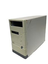 Vintage Beige AT Tower Computer Case - Turbo Button - 99 Mhz Display picture