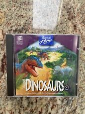 Vintage 1994 Microsoft Home DINOSAURS Interactive Game Software CD-Rom Windows  picture
