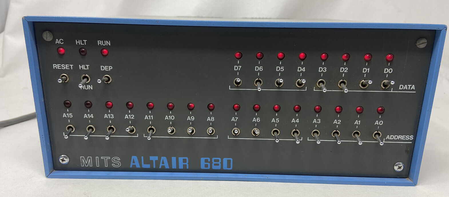 Vintage Original MITS Altair 680 S/N 11945 - Powers On - Rare
