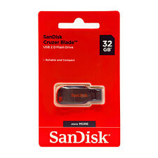 SanDisk  Cruzer Blade 32GB  Flash Drive  USB 2.0 Memory Stick SDCZ50 picture