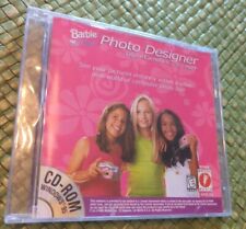 Vintage 1998 Barbie Photo Designer CD-ROM new in factory shrink wrap picture