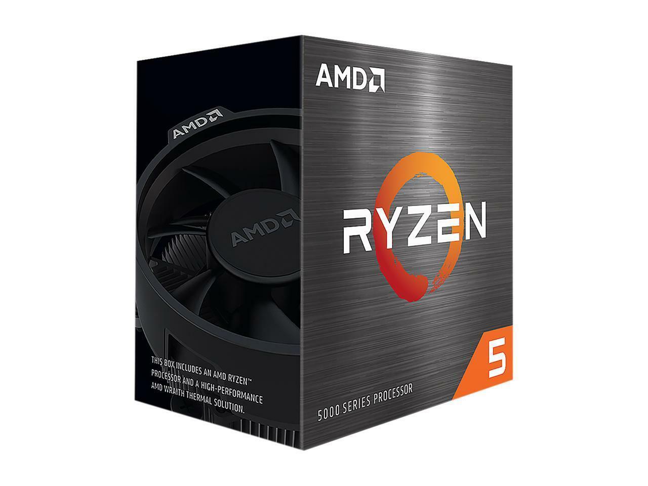 AMD Ryzen 5 5600 Vermeer (Zen 3) 6-Core 3.5GHz Socket AM4 CPU Processor