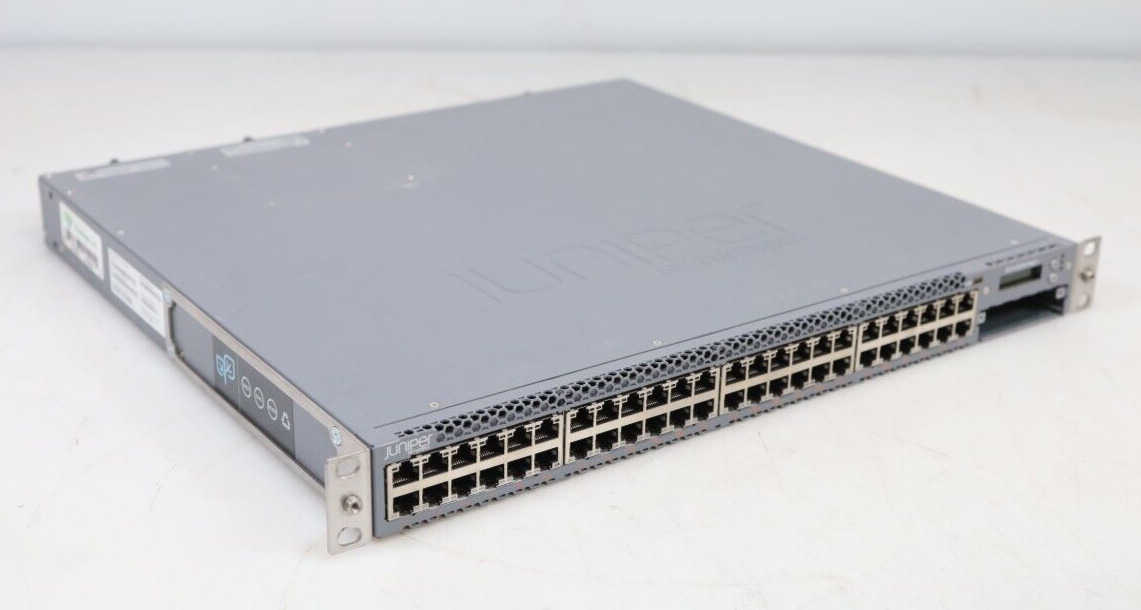 Juniper EX4300-48P 48x PoE+ RJ45 4x QSFP+ Gigabit Ethernet Switch