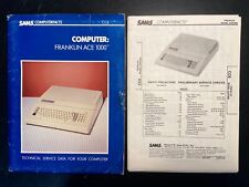Vintage Franklin Ace 1000 Computer Sams Computerfacts Service Manual Apple IIe picture