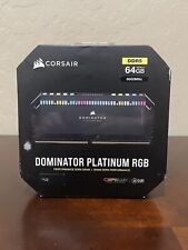 CORSAIR Dominator Platinum RGB 64GB (4x16) 288-Pin PC RAM DDR5 6600 (PC5 52800) picture