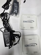 (2) Sonicwall TZ 200 Network Firewall Router L24-37 Tested and working. picture