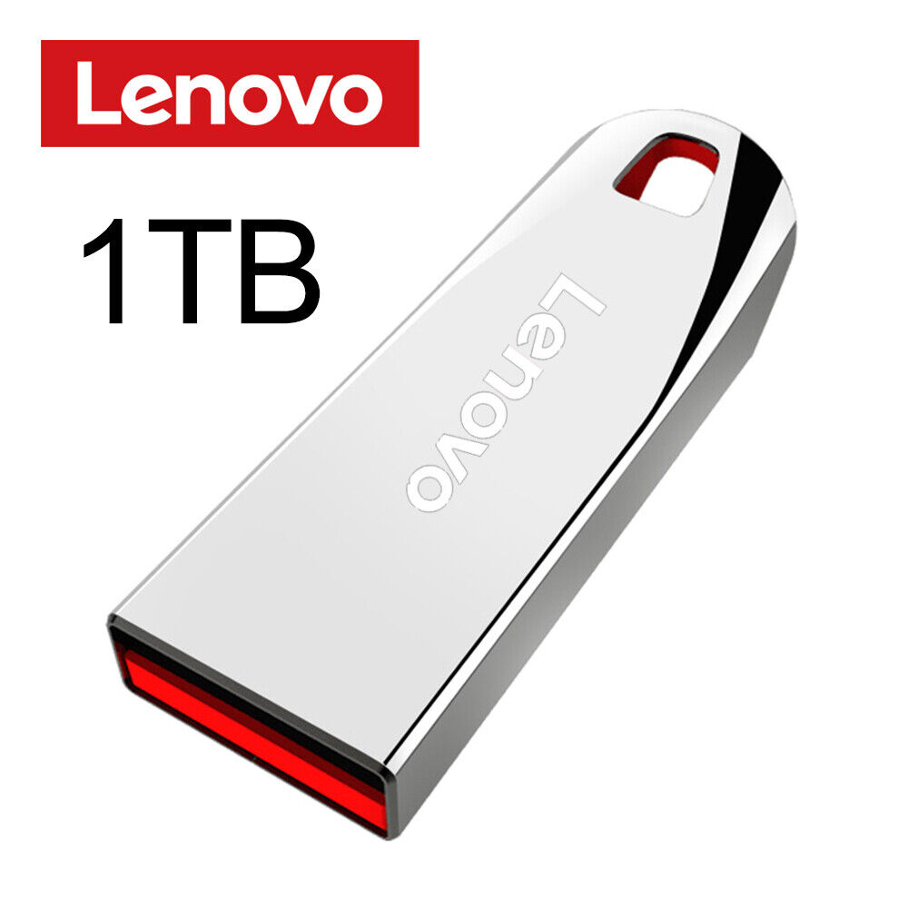 Original Lenovo 2TB Hi-Speed USB Flash Drive Mini Pen Drive Real Memory Storage