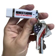 HOMESTEADING SECRETS OF OUR ANCESTORS - FLASH DRIVE LIBRARY picture