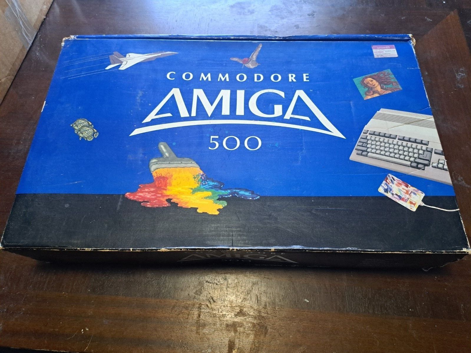 Commodore Amiga A500  (Computer  in original Box) Powers On