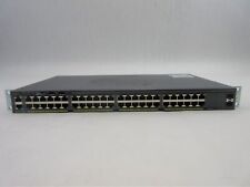 Cisco 2960-X Series 48 Port Network Switch, WS-C2960X-48TS-LL, C4*469 picture