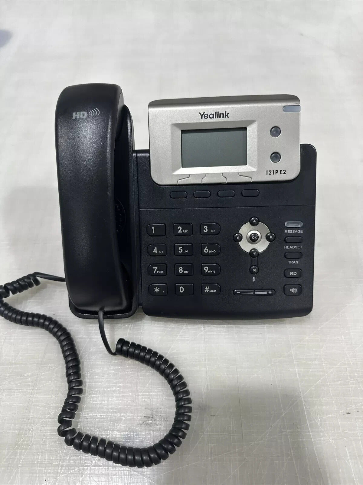 Yealink SIP-T21P E2 IP Phone with Stand PoE Warranty VoIP Tested