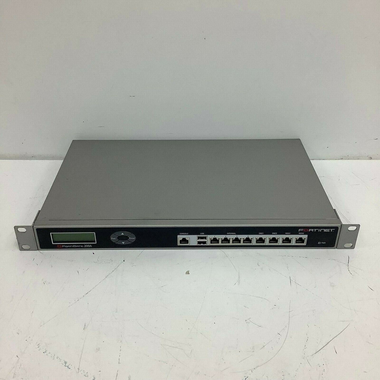 Fortinet FortiGate 200A Firewall Data Security Appliance With Rack Mounts