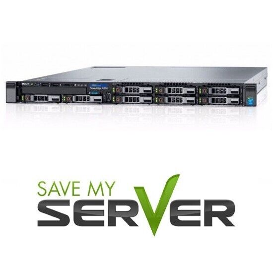 Dell PowerEdge R330 Server | E3-1220 v5 3.0GHz - 4 Cores | 32GB RAM | 4x Trays