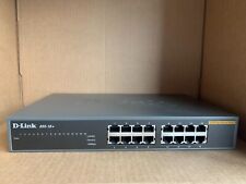 D-Link DSS-16+ 16 port Network Switch TESTED w/ Power Cord picture