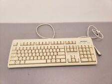 Vintage Retro Micron NMB RT2258TW Windows95 Wired PS/2 Beige PS2 Keyboard picture
