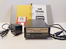 CMD FD-2000 3.5 DISK DRIVE FOR COMMODORE 64/128 TESTED w/Manual & Utilities Disk picture
