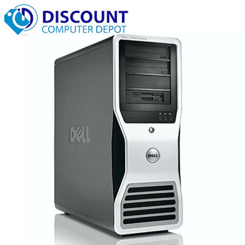 Dell Precision T3500 Workstation PC Windows 10 Pro Xeon 2.93GHz 8GB RAM 250GB HD