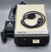 Atari 1050 Disk Drive DOS 2.5 w/AC Power Adapter, I/O Cable, Powers On - READ picture