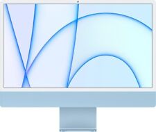 iMac 24 Blue 2021 3.2 GHz M1 8-Core CPU/GPU 16GB RAM 1TB SSD Excellent w/ Bundle picture