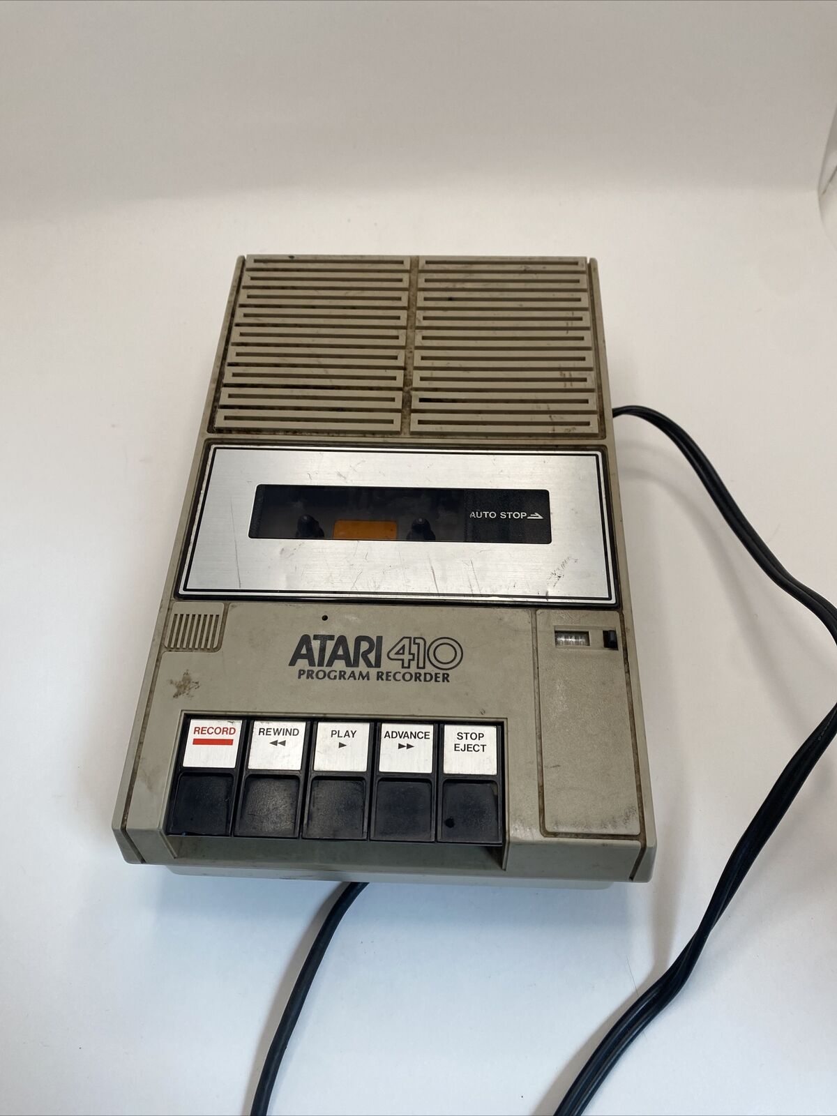 ATARI 410 Data Cassette PROGRAM RECORDER for ATARI 8-Bit Home Computers 400 800