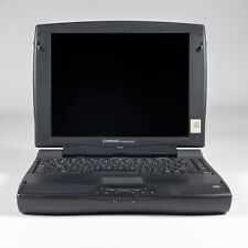Vintage Compaq Presario 1230 Laptop Computer w/AC Adapter ~ Tested Works Great picture