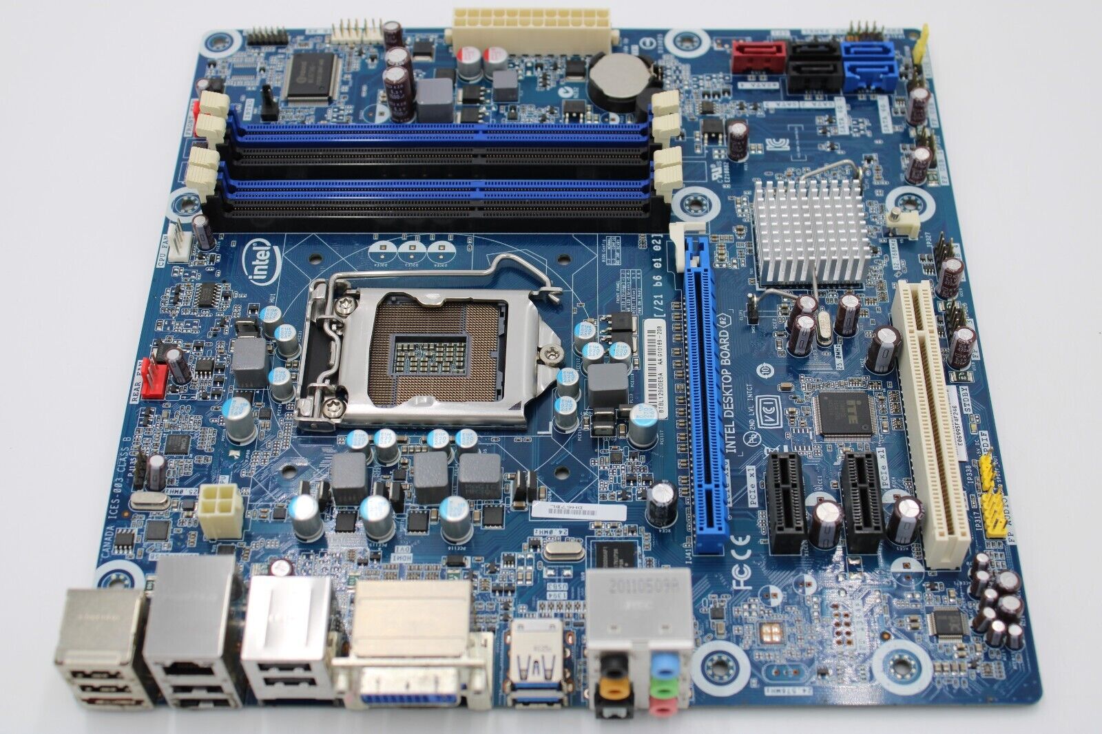 Intel DH67BL mATX Desktop Motherboard Socket LGA1155 HDMI USB 3.0