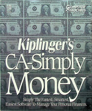 Kiplinger's CA-Simply Money Vintage Software for Microsoft Windows - New in Pkg. picture