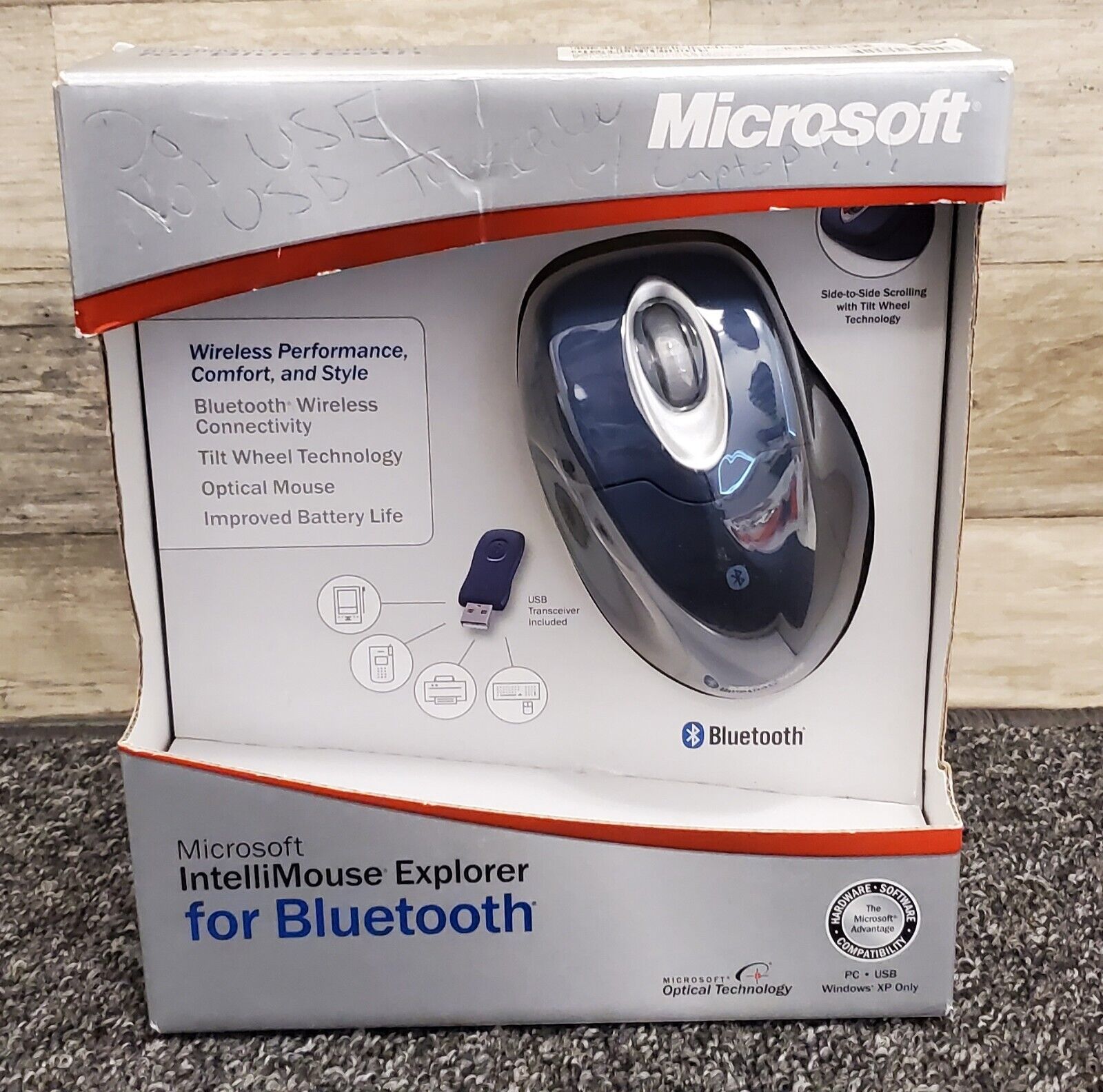 Microsoft Bluetooth Wireless Intellimouse Explorer - Vintage - (M60-00006)   -C