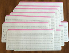 Lot of 10 Vintage Data Processing Punch Cards picture
