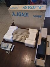 vintage ATARI 520 ST in ORIGINAL BOX POWER SUPPLY video gaming RARE * UNTESTED* picture