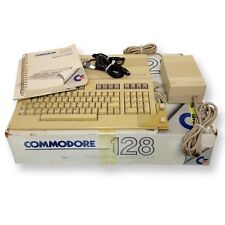 Commodore 128 Computer w/ Box & Original Power Supply - Tested & Working  picture